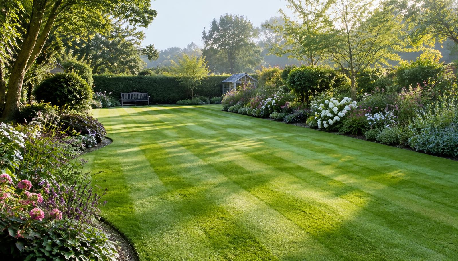 Lawn mowing & edging